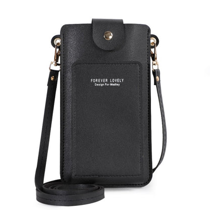 Women&#39;s Small Crossbody Shoulder Bags PU Leather Female Cell Phone Pocket Bag Ladies Purse Card Clutches Wallet Messenger Bags