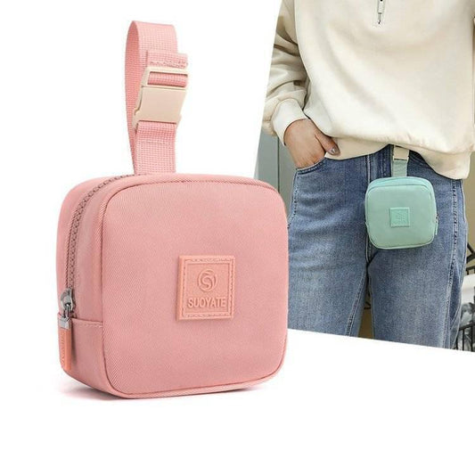 Mini belt bag women new canvas coin purse clutch bag purse portable small satchel sports bag Portfel Meski Women Purse Money Bag