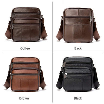 MVA Men&#39;s Bags Genuine Leather Shoulder/Crossbody Bags For Men Messenger Bag Leather Men Handbag Small Casual bandolera hombre