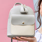 Fashion Mini Backpack Women PU Leather Shoulder Bag For Teenage Girls Children Multi-Function Small Bagpack Ladies Phone Pack