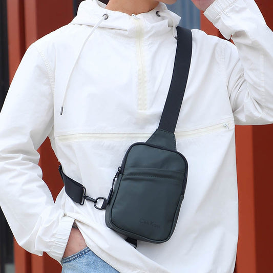 Fashion Chest Bag New Men Hip Waist Pack Waterproof Anti-Theft Crossbody Bags Travel Outdoor Phone Pouch Male Belt Purse