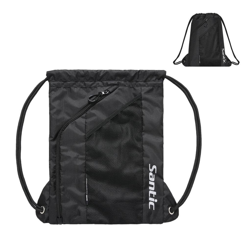 Santic Drawstring Bag Drawstring Backpack Men and Women Backpack Waterproof Cycling Sports Travel Tourism Large Capacity Folding
