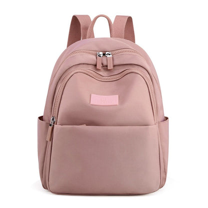 High Quality Women&#39;s Backpack Fashionable Simple Waterproof Nylon Fabric Small Backpack Suitable For Young Women Shopping