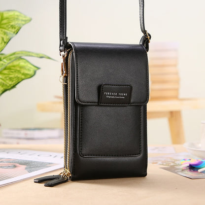 Women Bags Soft Leather Wallets Touch Screen Cell Phone Purse Crossbody Shoulder Strap Handbag for Female Cheap Women&#39;s Bags