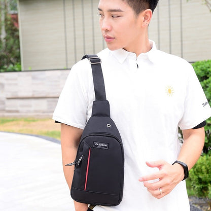 Men Shoulder Bags Waist Packs Sling Bag Crossbody Outdoor Sport Shoulder Chest Daily Picnic Canvas Messenger Bag Bolsa