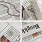 Women Pu Leather Letter Printing Day Clutch Bags Funny Newspapers Envelope Chain Mini Shoulder Bag for Girl Purse Female XA10HT