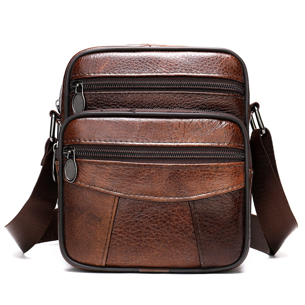 MVA Men&#39;s Bag Genuine Leather Handbags Men Leather Shoulder Bags Men Messenger Bags Small Crossbody Bags For Man Fashion