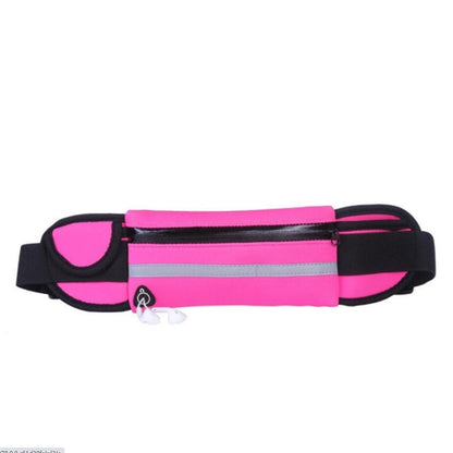 Colorful Waist Bag Waterproof Waist Bum Bag Running Jogging Belt Pouch Zip Fanny Pack Sport Runner Crossbody Bags Men And Women