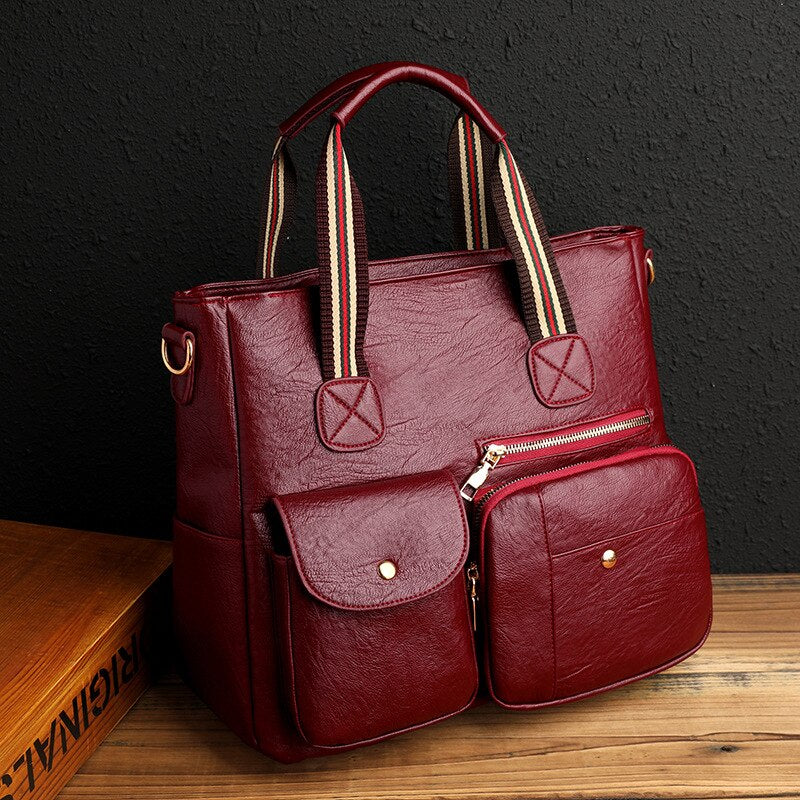 Women&#39;s Handbags Crossbody Bag Shoulder Bags Zippers Large Capacity Top Handle Bags for Messenger Tote Purses