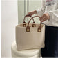 Personalized Embroidery Tote Canvas Women Bag Custom Name White Portable Handbag Simple Versatile Large Capacity Bag Shoper bag