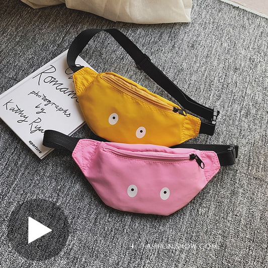 Banana Bum Hip Chest Belly Belt Waist Bag For Children Girl Kid Women Fanny Pack Female Pouch Purse Kidney Murse Canguro Beltbag