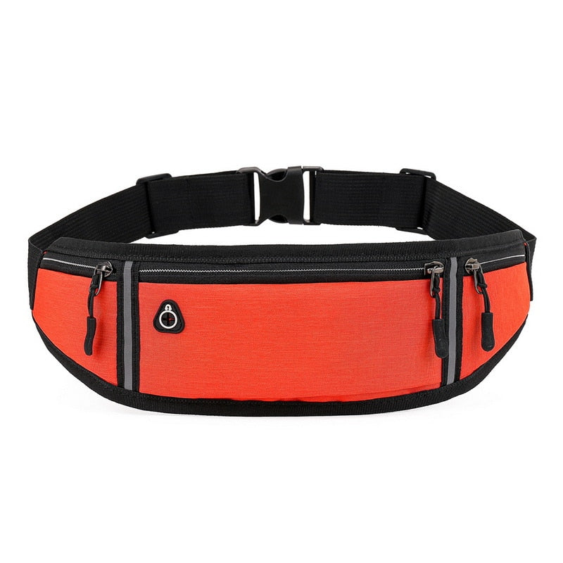 Men Women Professional Running Waist Bag Sports Belt Pouch Mobile Phone Case Hidden Pouch Gym Sport Bags Running Belt Waist Pack