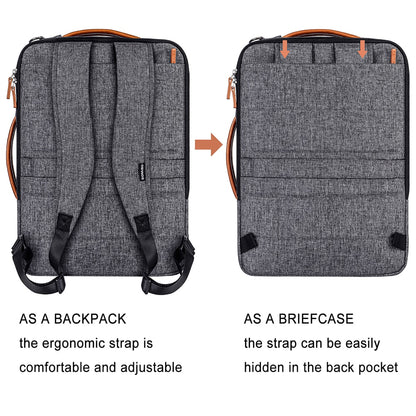 Multi-Functional Laptop Backpack Rucksack Business Briefcase Shoulder Bag for Women &amp; Men Fits Up to 14 15.6 17.3 Inch Laptops