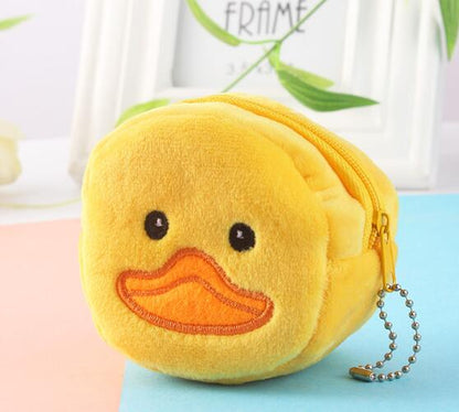 Mini Coin Purse Bag Cute Plush Cute Small Coin Wallet Women Coin Money Earphone Holder Wallet Pouch Pocket Kids Handbag Gift