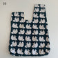 Japanese Style Wrist Bag Simple Printed Fashion Multi-color INS Carry Bag Women&#39;s Bag For Walking Handbag Key Phone Pouch