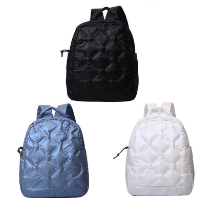 Fashion Autumn Winter Women Backpack Space Cotton Backpack Unisex Large Lightweight Women Travel Business Knapsacks