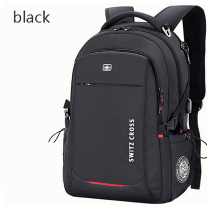 Travel 16 inch Laptop mochila swiss Backpack USB Charging Anti-Theft Business Luggage Daypack for Men Women College School Bag