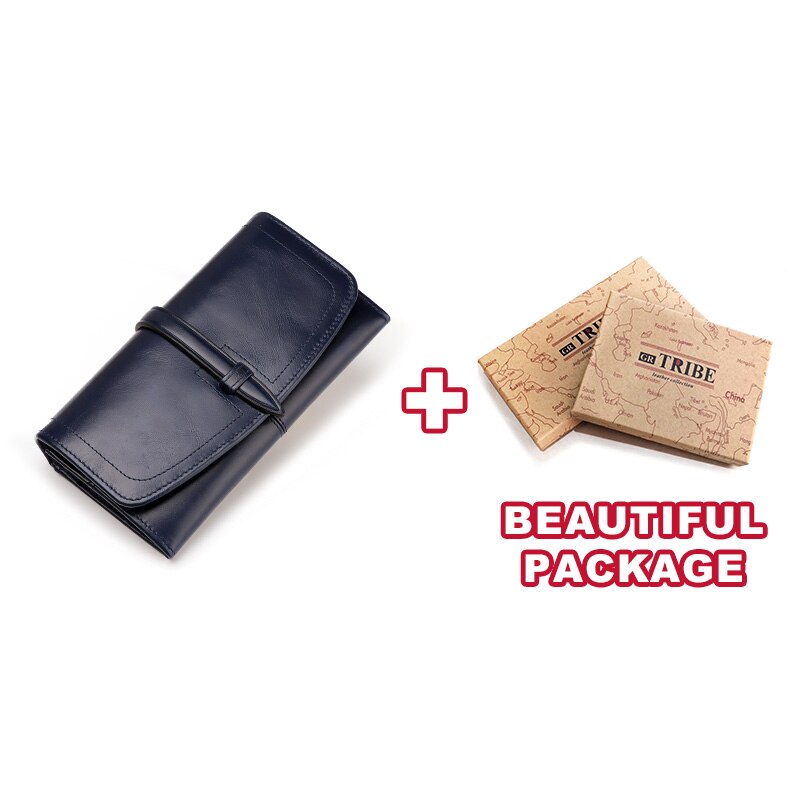 KAVIS Women Wallets Black Fashion Brand Leather Purse Ladies Card Bag For Girls New Clutch Women Female Purse Money Walet Long