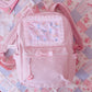 Cartoon Embroidery Backpacks For Teenage Girls Japanese Soft Girl Backpacks Lolita Cute Cat Backpack Travel Bag Pack