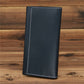 Vintage Men&#39;s Long Wallet Man Genuine Leather Purse Clutch Wallets First Layer Real Leather Multi-Card Retro Card Holder Wallets