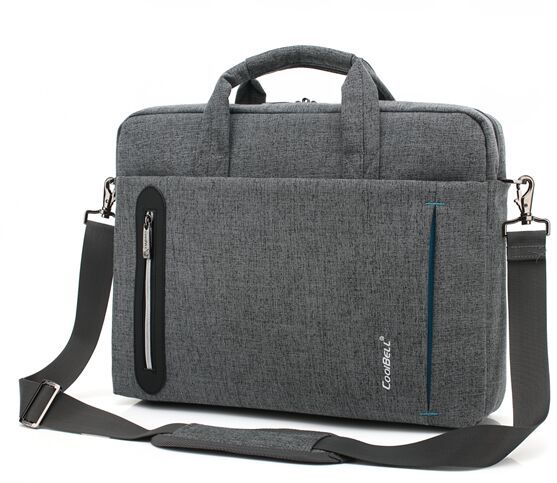 Nylon Waterproof Material Men Notebook 15.6 17.3inch Handbag Laptop Bag for Male Business Briefcase Computer Messenger Bag