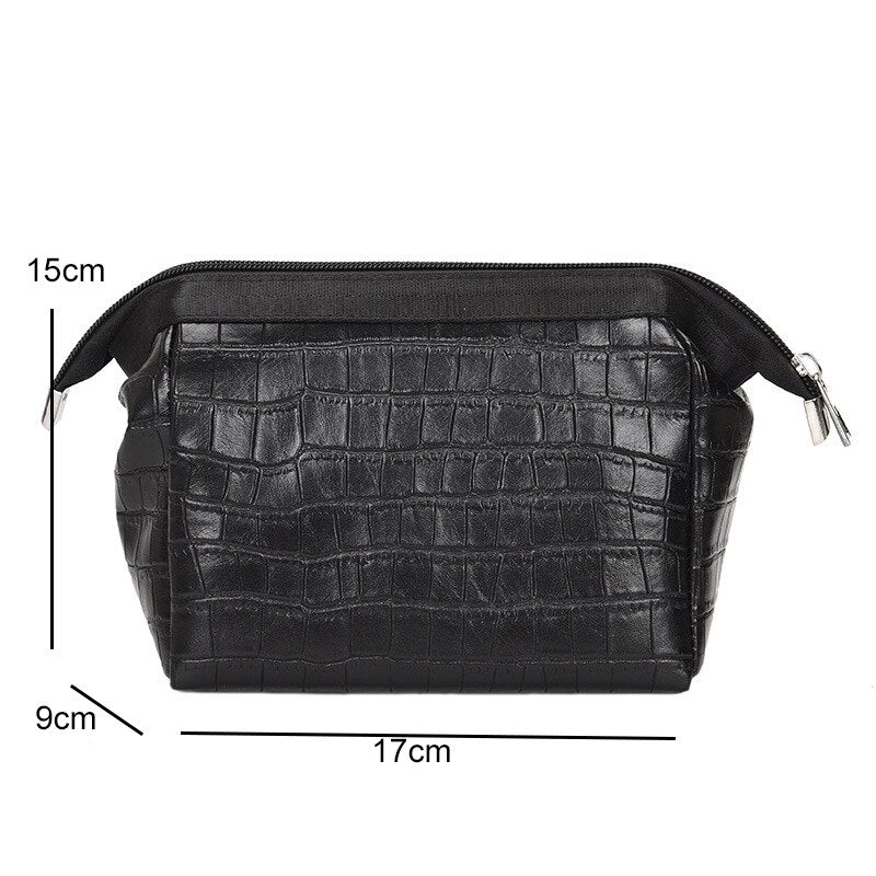 Cosmetic Bags For Women New Luxury Handbags Fashion Ladies Toiletry Set Small Leather Makeup Bag Korean Large Capacity Bag