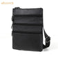 Genuine Cowhide Leather Shoulder Bag Male Solid Color Business Durable And Ultra Light Casual Messenger Handbags