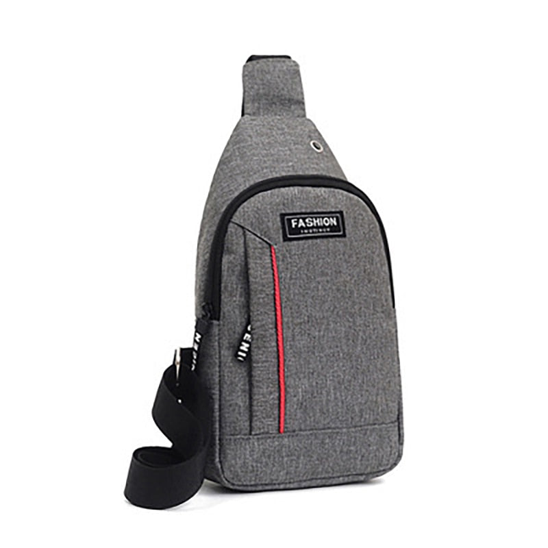 Men Shoulder Bags Waist Packs Sling Bag Crossbody Outdoor Sport Shoulder Chest Daily Picnic Canvas Messenger Bag Bolsa