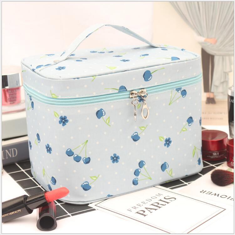 Travel Waterproof Portable Women Makeup Bag High Capacity Toiletries Organizer Storage Cosmetic Cases Zipper Wash Beauty Pouch