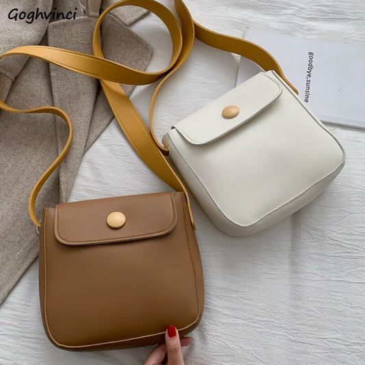 Messenger Bags Mini Crossbody Bag Handbag Womens Fashion Shoulderbag Solid Korean Style Fashionable Retro All-match Purse Simple