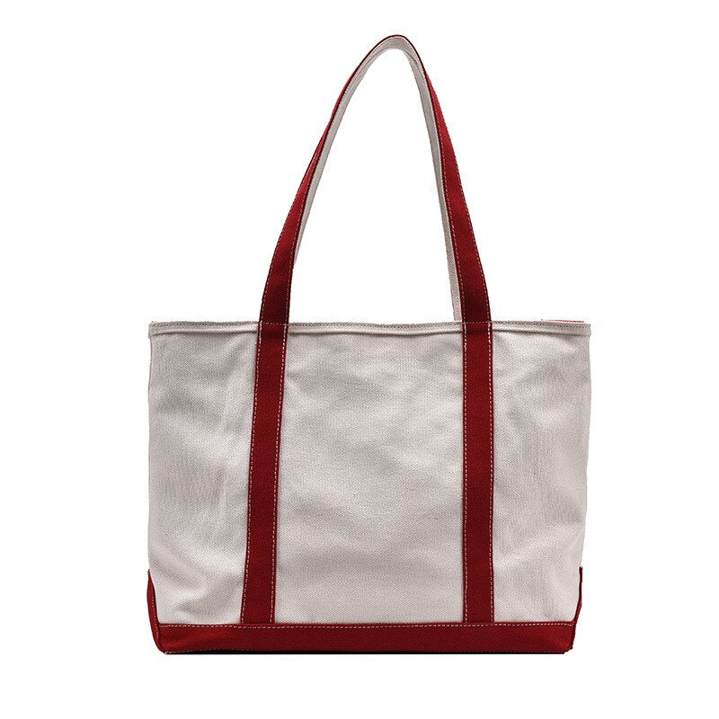 Women's Bags New Fashion Canvas Bag Shoulder Bag Trend Large Capacity Women's Tote Bag purses and handbags