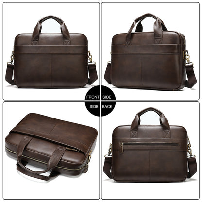 WESTAL Bag Executive For Men Men&#39;s Briefcase Bag Men&#39;s Genuine Leather Laptop Bag For Men Porte Document Business Handbag