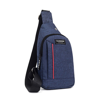 Men Shoulder Bags Waist Packs Sling Bag Crossbody Outdoor Sport Shoulder Chest Daily Picnic Canvas Messenger Bag Bolsa