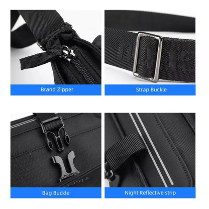 Tigernu New Fashion Anti theft Sling Bag For Men Light Weight Messenger Bags Water Repellent Shoulder Bags Men Travel Male Bags