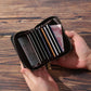 New Women Wallet Many Muti-Card Holder Ladies Small Purse Zipper Hasp Card Case High Quality Wallets Credit Card Bag Purse