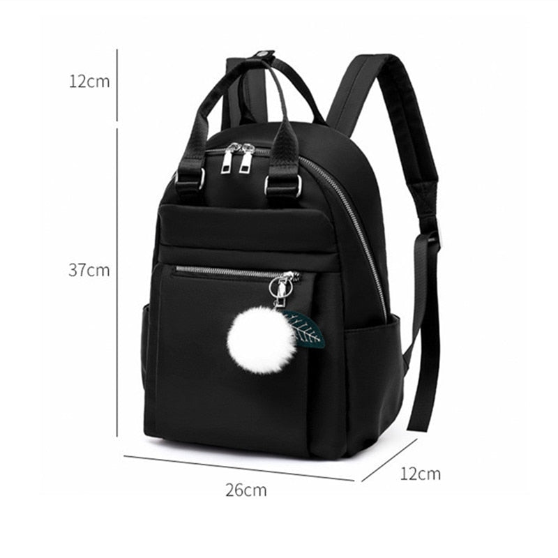 OKKID fashion backpacks for women back bag female travel bagpack ladies back pack waterproof nylon fabric backpack women gift