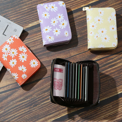 New Women Wallet Many Muti-Card Holder Ladies Small Purse Zipper Hasp Card Case High Quality Wallets Credit Card Bag Purse