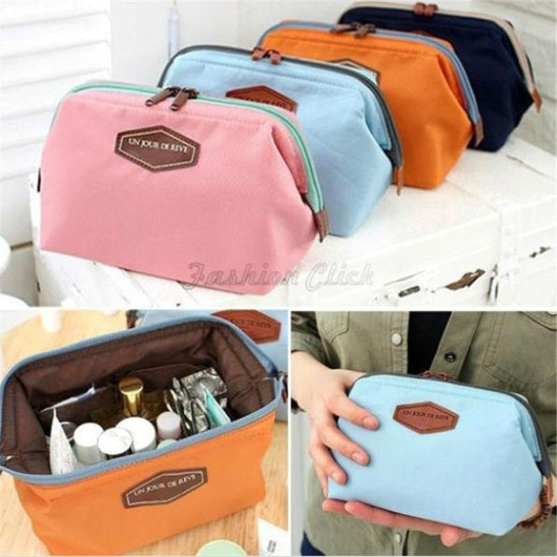 Beauty Cute Women Lady Travel Makeup Bag Cosmetic Pouch Clutch Handbag Casual Purse