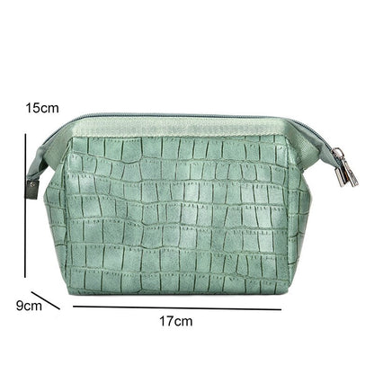 Cosmetic Bags For Women New Luxury Handbags Fashion Ladies Toiletry Set Small Leather Makeup Bag Korean Large Capacity Bag