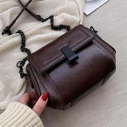 YBYT vintage casual women crossbody bag mini flap female chain shoulder messenger bag hotsale ladies evening bag bolsas feminina