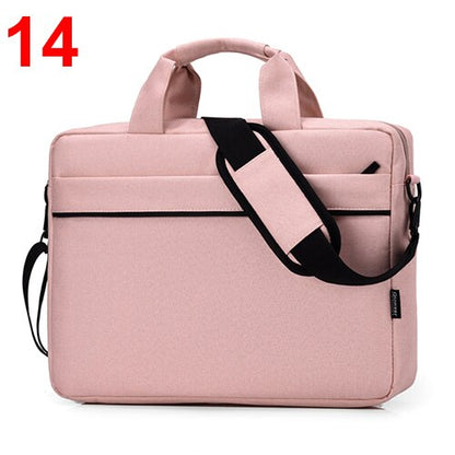 Men Women Laptop Bag 13.3 14 15.6 Inch Waterproof Notebook Bag for Macbook Air Pro 13 15 Computer Shoulder Handbag Briefcase Bag