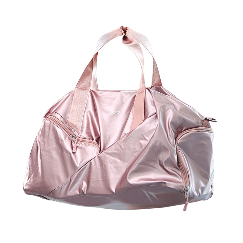 Women&#39;s bag Dance Bag Sports Bag For Women Travel bag Outdoor Waterproof Nylon Fitness Training Gym Bags Ballerina Pink HandBag