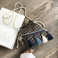 Luxury Handbags Women Bags Designer Mori Small Bag Chinese Style Messenger Shoulder Bag Costume Cloth Purse Tassel Bucket Bag