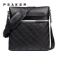 Peaker Vintage Men&#39;s Business Shoulder Bag Luxury Design Soft PU Leather Messenger Bag For Men Elegant Male Crossbody Bag