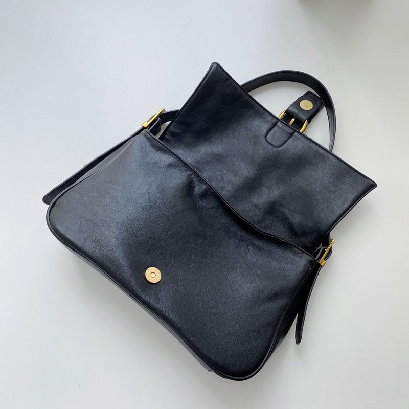 Cover Zipper Women&#39;s Bag Ladies Handbags PU Leather Soft Large Capacity Small Women Shoulder Bag Whole Sale