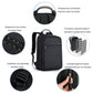 180° Patent Luggage Design Men Backpack Business Laptop Backpack Women Travel Bag 18&quot; Expandable RFID Anti-theft H6758