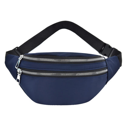 Colorful Waist Bag Waterproof Waist Bum Bag Running Jogging Belt Pouch Zip Fanny Pack Sport Runner Crossbody Bags Men And Women