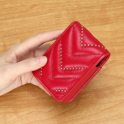 Genuine Leather Soft Coin Purse Mini Coin Case Cosmetic Bag Lipstick Bag Cushion Women&#39;s Coin Purse Creative Wallet Barrel Shape