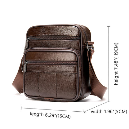 MVA Men&#39;s Bags Genuine Leather Shoulder/Crossbody Bags For Men Messenger Bag Leather Men Handbag Small Casual bandolera hombre