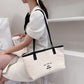 Shoulder Bag Female Designer Tote Bag Handbag Drawstring Fashion New Trend Letter Canvas Simple High Capacity All-match